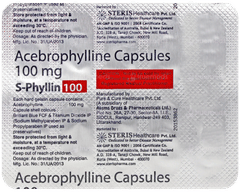 S Phyllin 100 MG Capsule 10 S Phyllin 100 MG Capsule 10